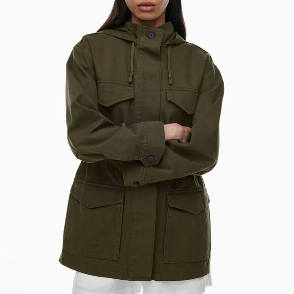 Aritzia The Group Nook Canvas Utility Jacket - XXS Like new - Picture 2 of 6